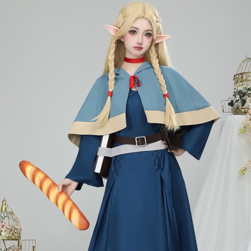 Marcille Delicious in Dungeon Cosplay